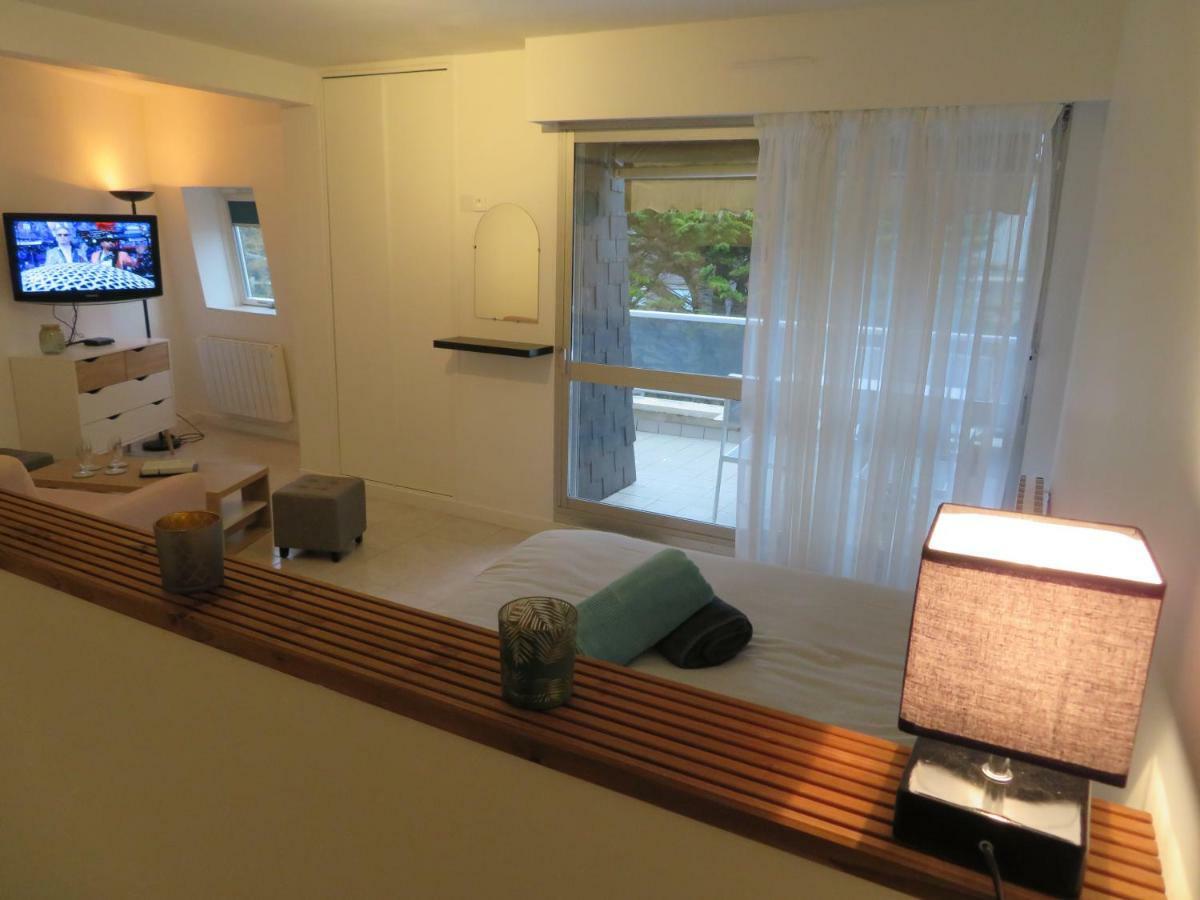 Le Studio "La Plage" 3 Etoiles Face A La Mer Benodet Exterior photo